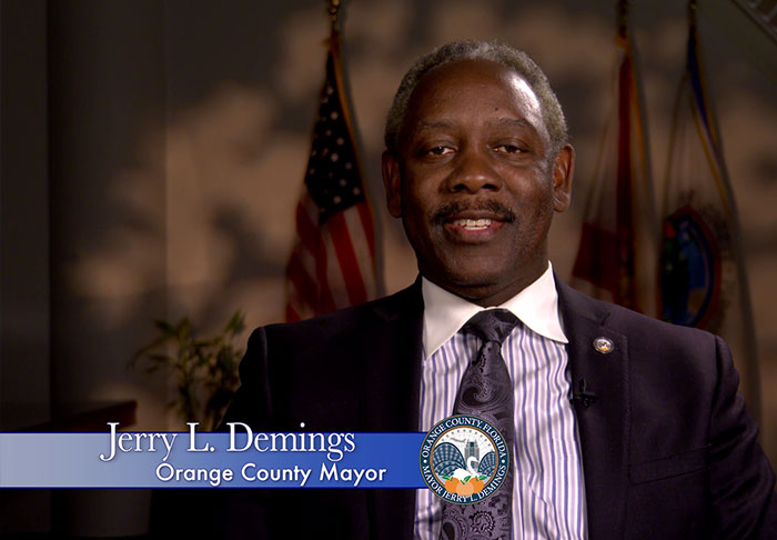 Greeting from Orange County Mayor Jerry L. Demings